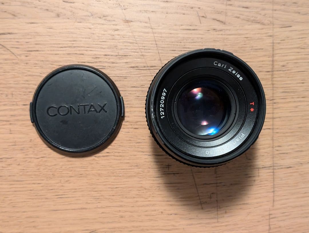 ジャンク Contax Carl Zeiss N マウント 50mm f/1.4