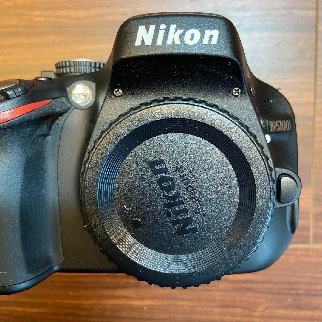 Nikon D5100 ダブルズームキット 一眼レフ ほぼ新品 3385