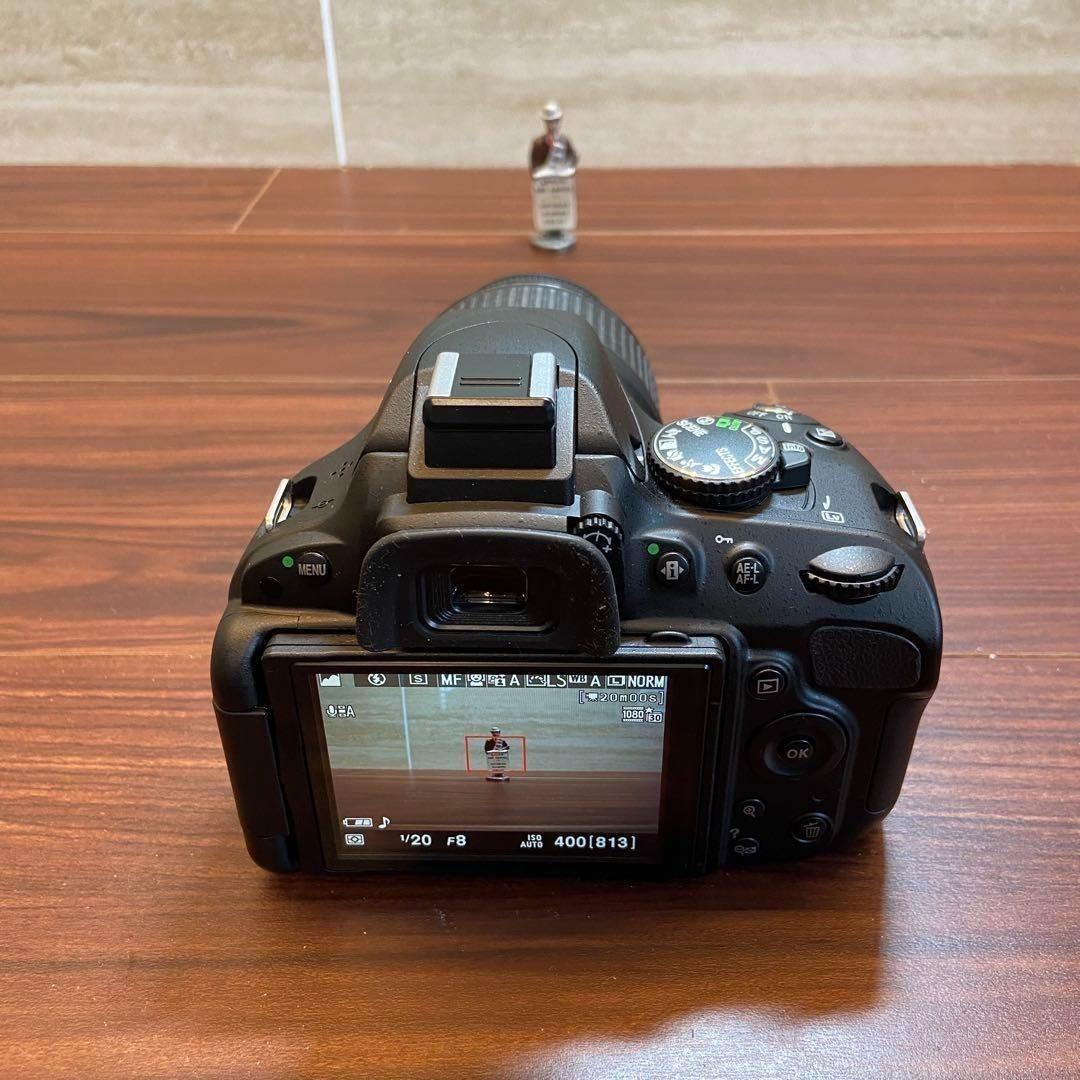 Nikon D5100 ダブルズームキット 一眼レフ ほぼ新品 3385