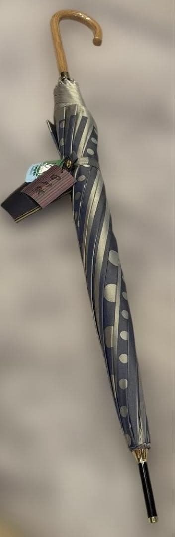 新品☆槙田商店 レディス傘 kirie(ドットストライプ)