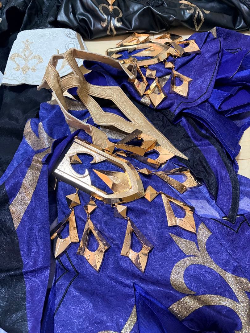 原神／クロリンデ／コスクター製Mサイズ＋三分妄想ウィッグ＆靴セット