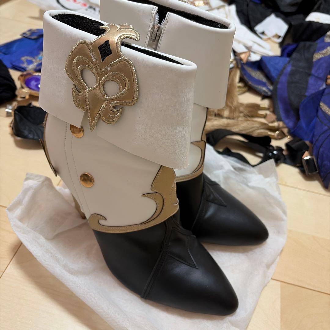 原神／クロリンデ／コスクター製Mサイズ＋三分妄想ウィッグ＆靴セット