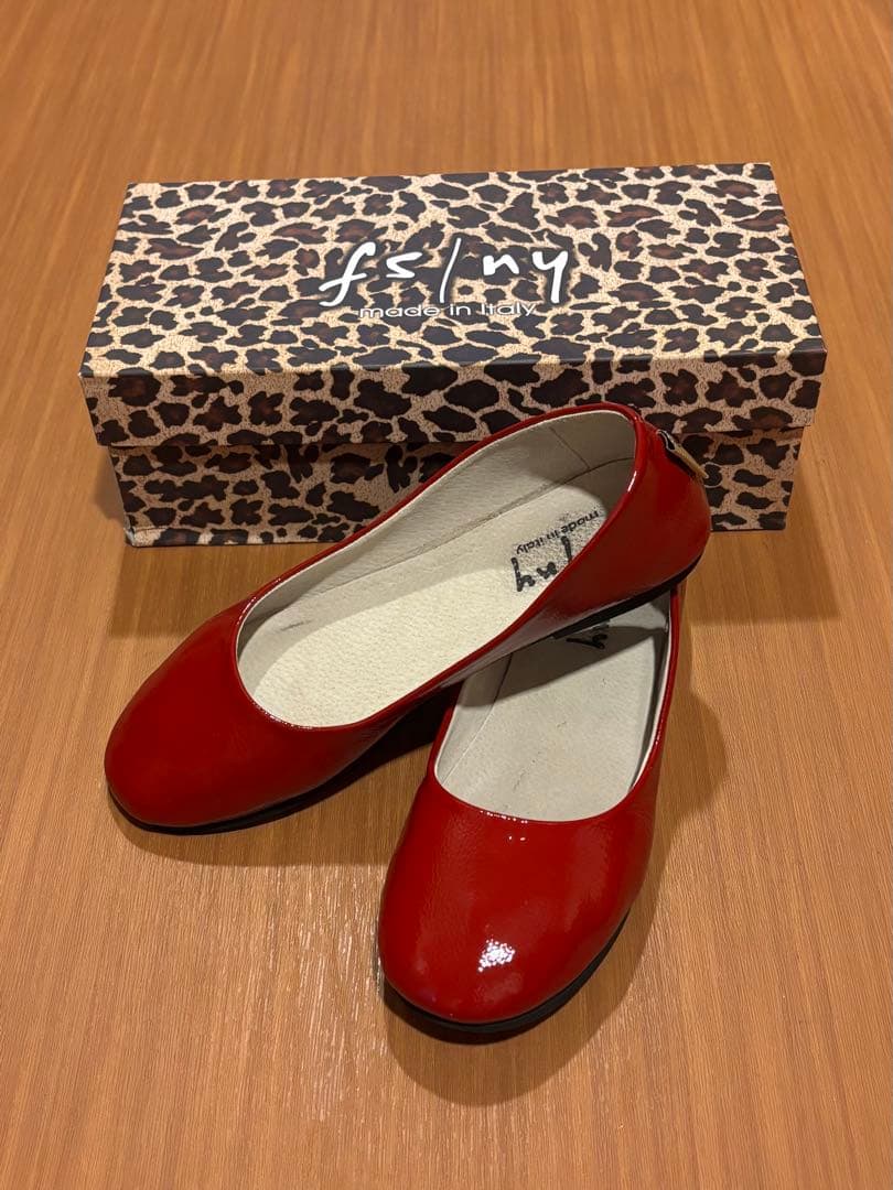 【タイムセール】 fs/ny SLOOP フラットシューズ　レッドsize 7