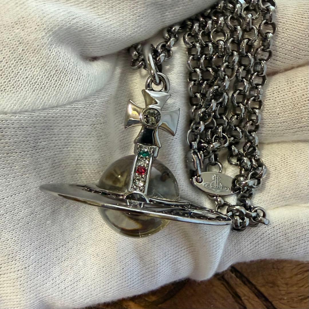 良品Sale/Vivienne Westwood スモールオーブ/ガンメタル