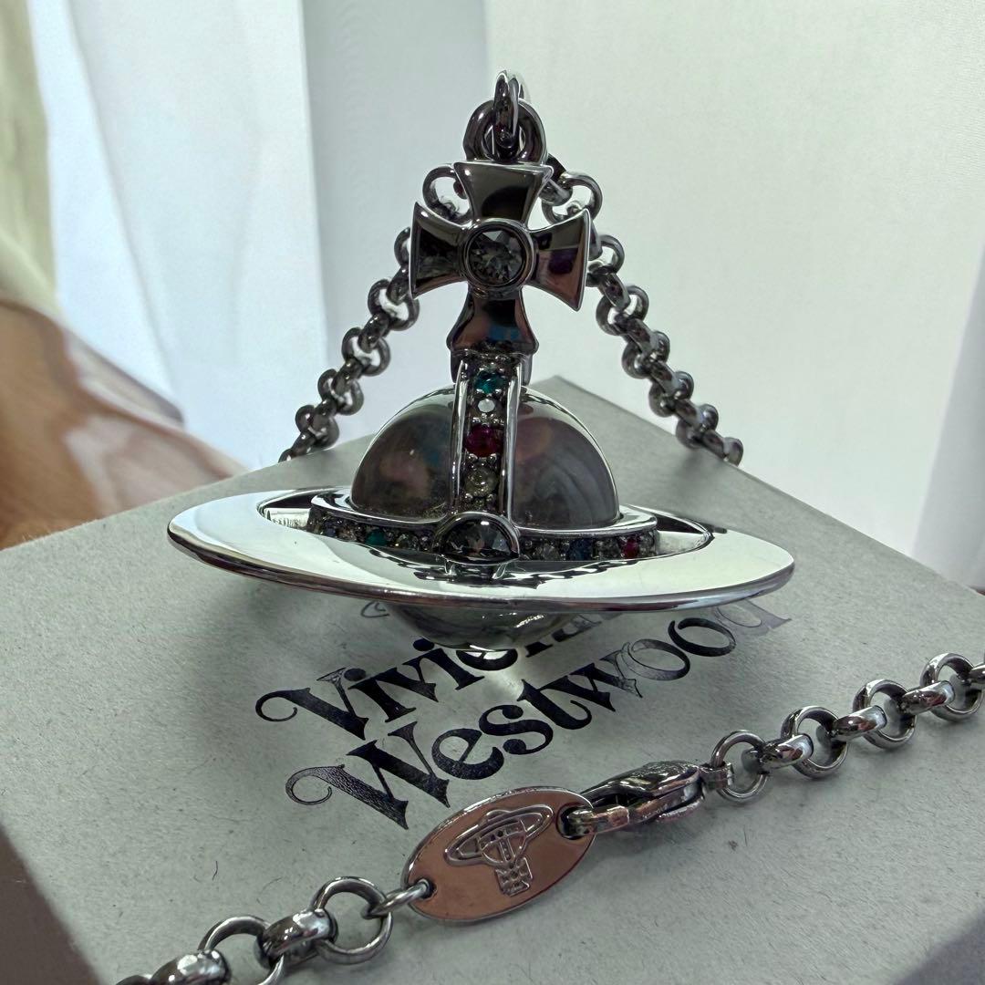 良品Sale/Vivienne Westwood スモールオーブ/ガンメタル