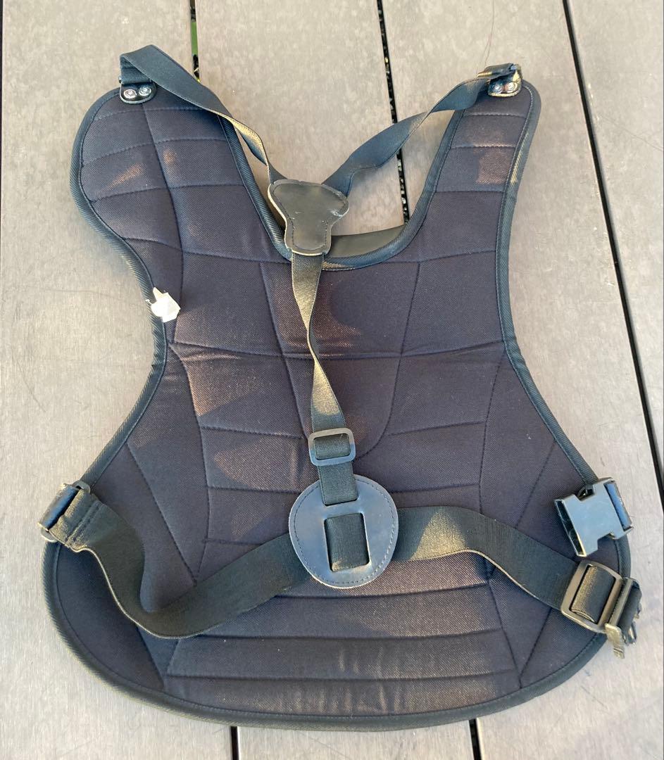 ミズノ製キャッチャー防具セット　 軟式用黒色Mサイズ