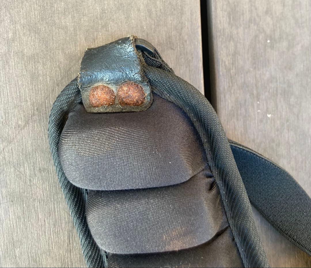 ミズノ製キャッチャー防具セット　 軟式用黒色Mサイズ