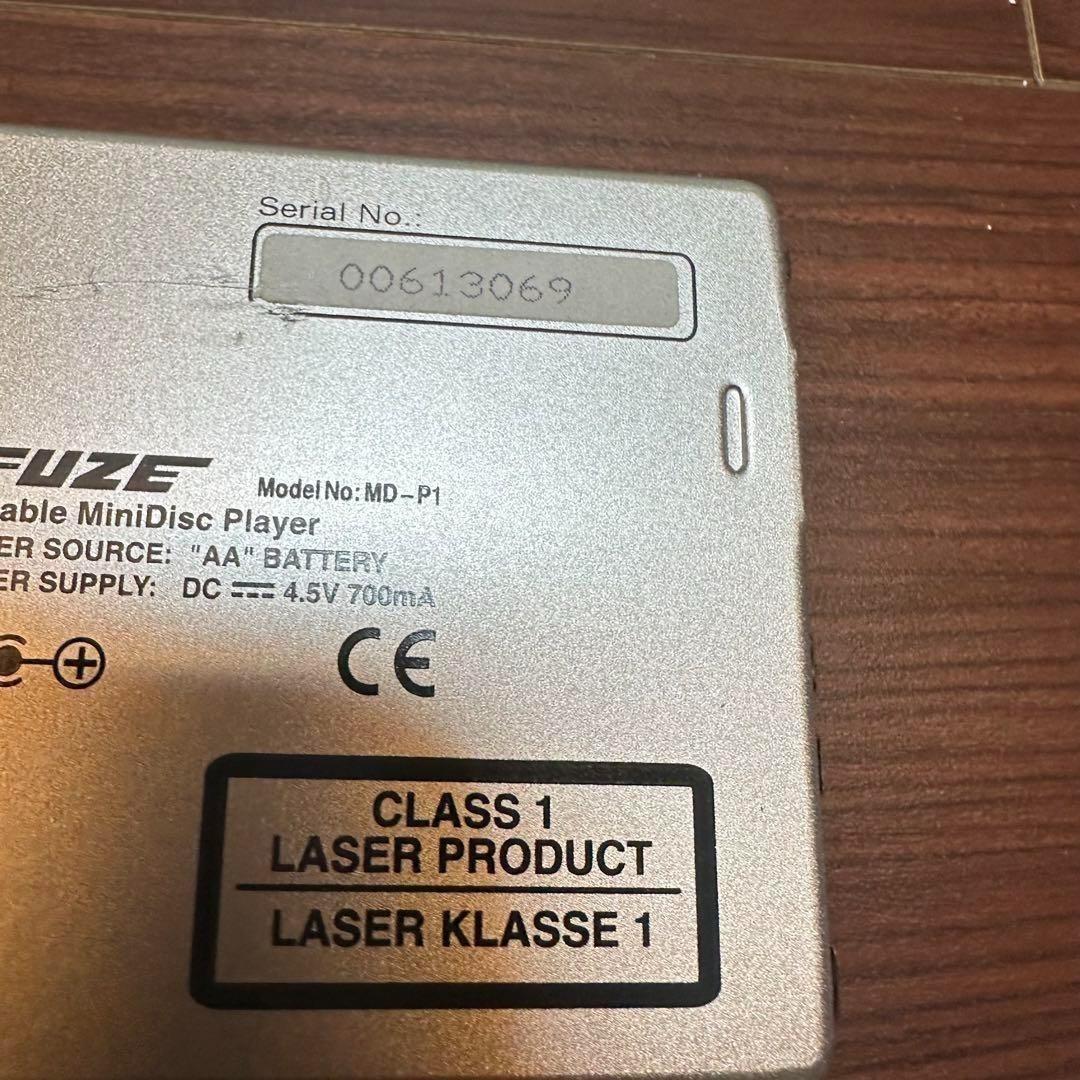 Pioneer MDプレーヤー PMD-P1 1225