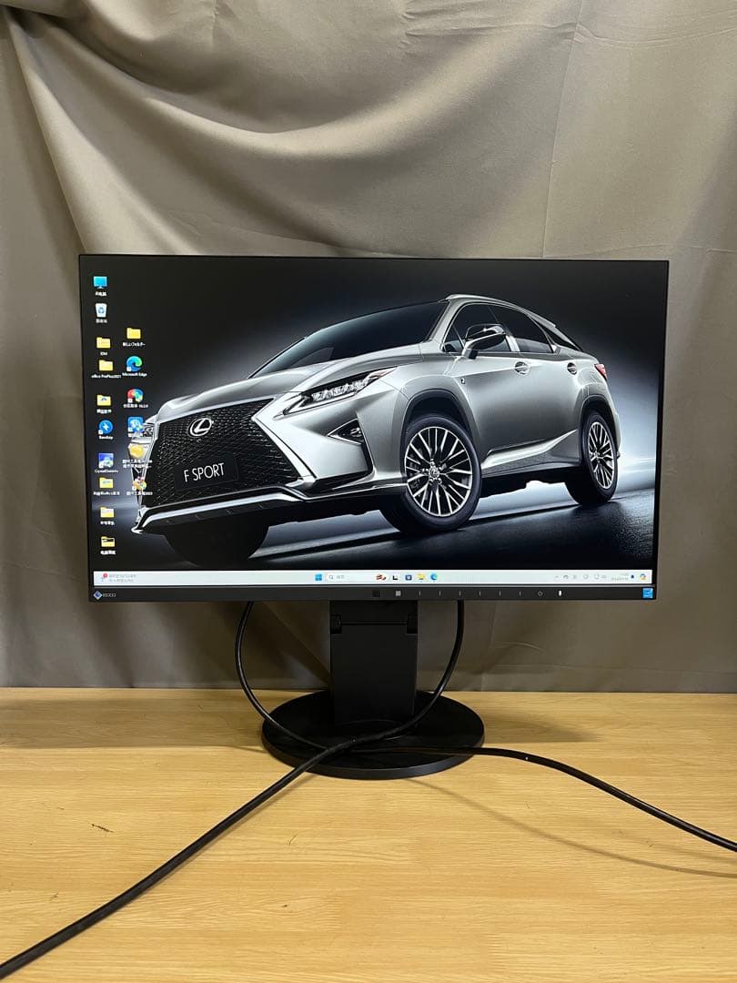 使用時間136h eizo EV2450 23.8型モニター内蔵スピーカー