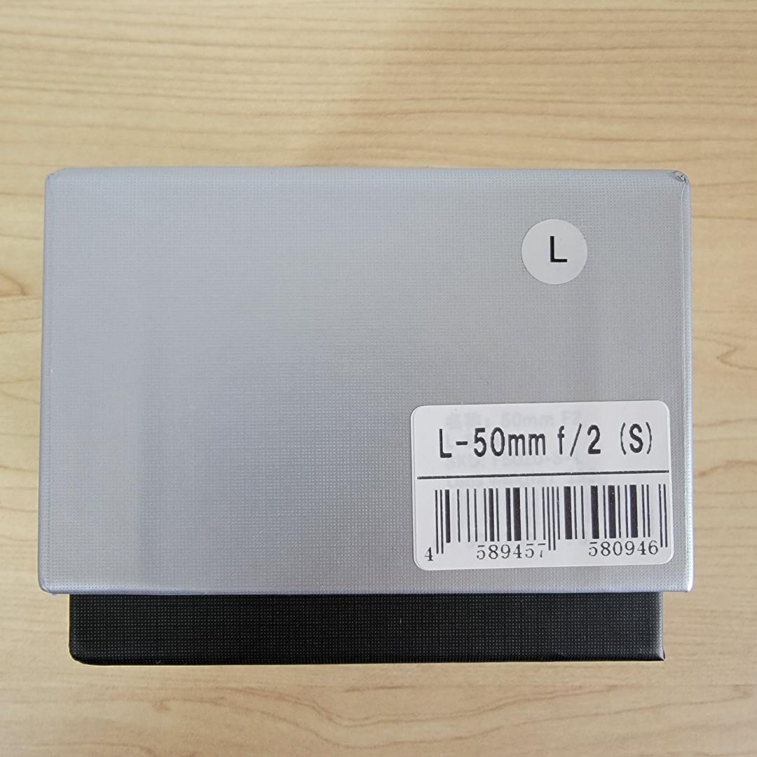 【ほぼ新品】TTArtisan 50mm F2 Lマウント
