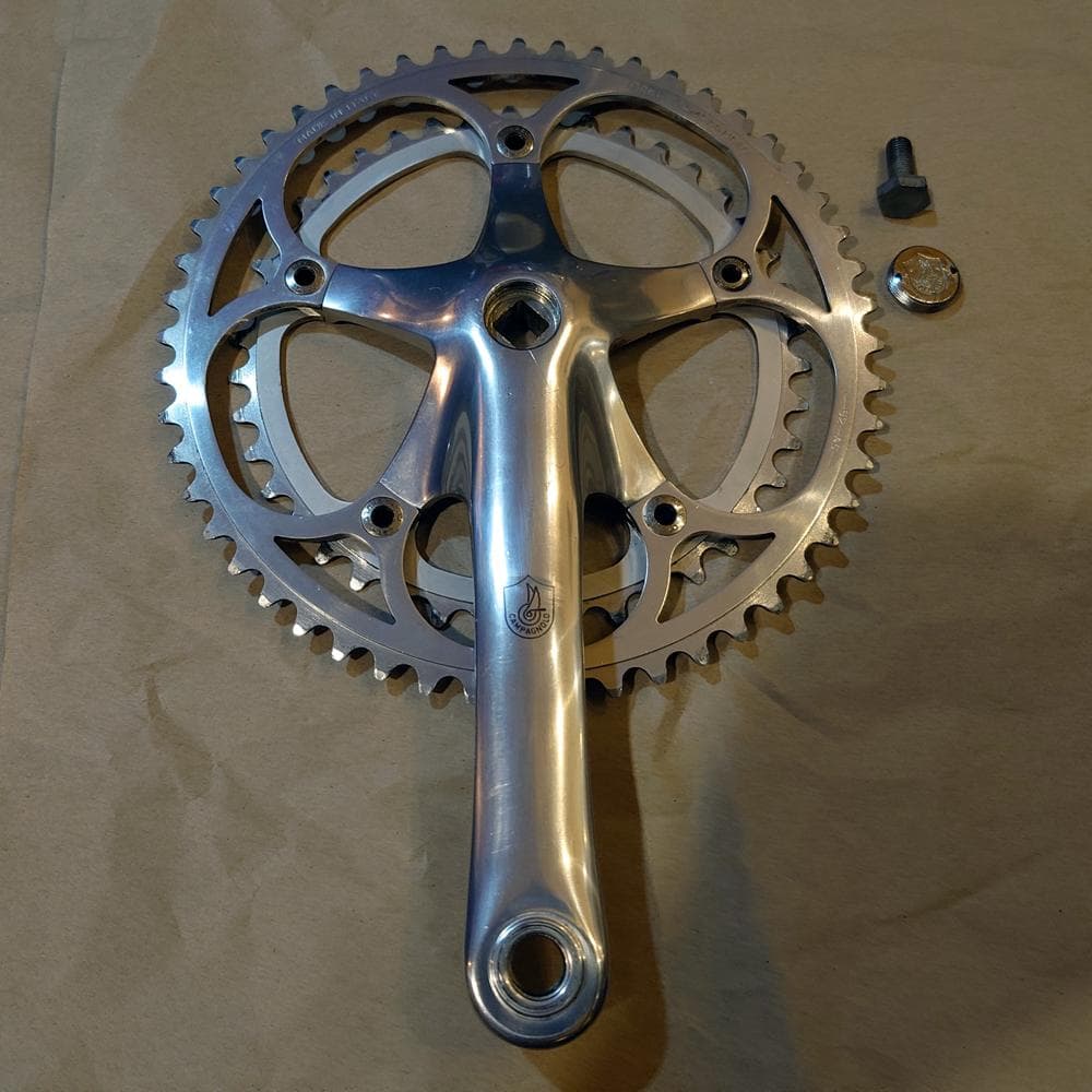 再再値下げ カンパニョーロcレコ期アテナ クランクセット170mm 52/42T