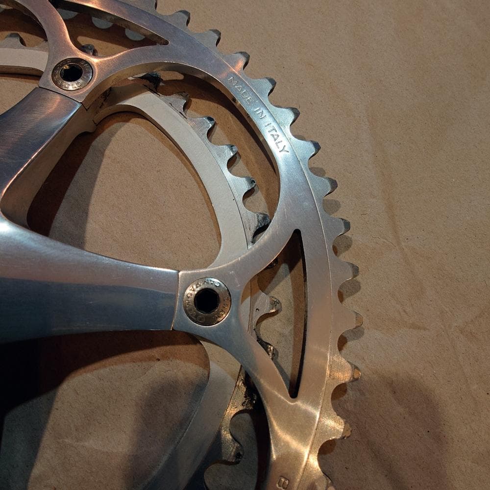 再再値下げ カンパニョーロcレコ期アテナ クランクセット170mm 52/42T
