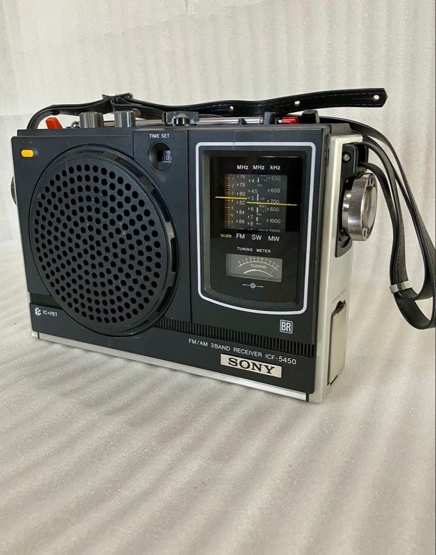 SONY ICF-5450 ラジオ　動作確認済