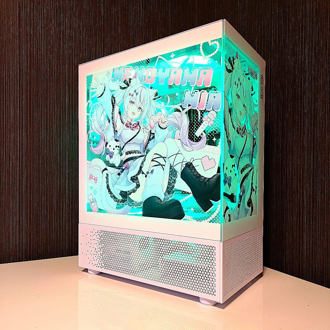 【猫山みあ×ELSAコラボケース ゲーミングPC】デスクトップ／キャラクター