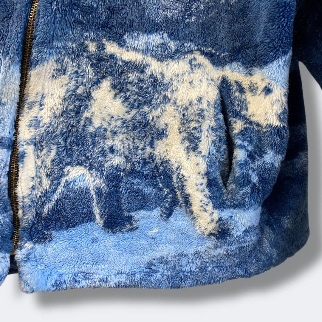 4点¥10,000 ビンテージ 古着 卸 レトロ 白熊柄 フリースジャケット