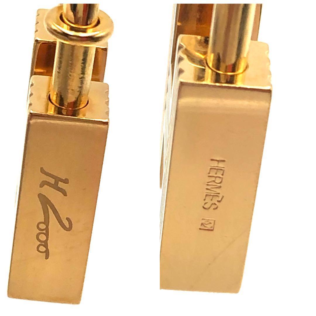 エルメス HERMES 2000年限定　カデナ　キーホルダー　ゴールド