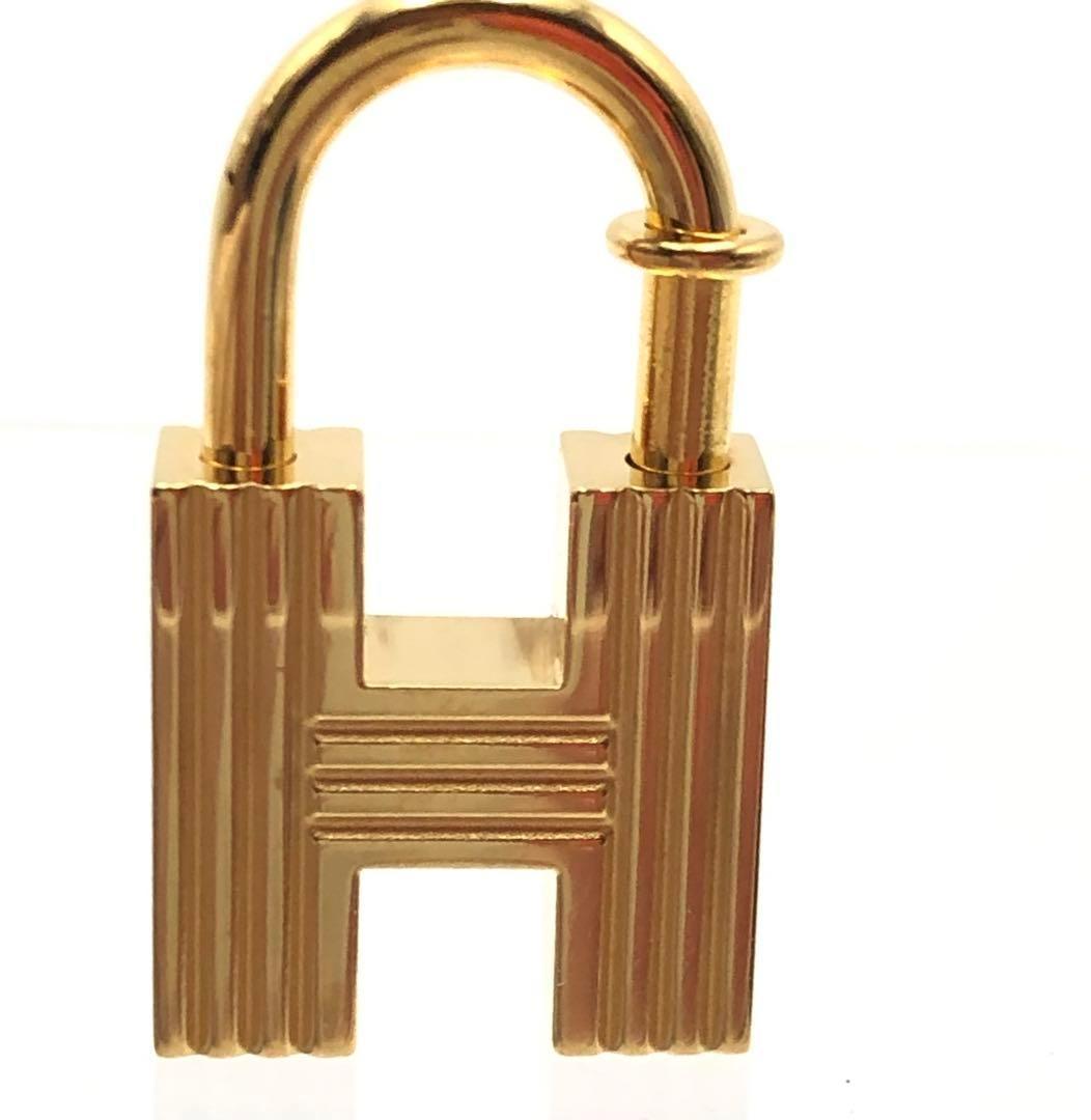 エルメス HERMES 2000年限定　カデナ　キーホルダー　ゴールド