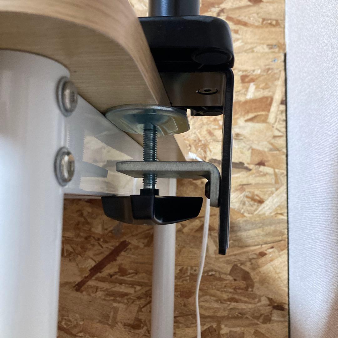 amazon basics モニターアーム ブラック