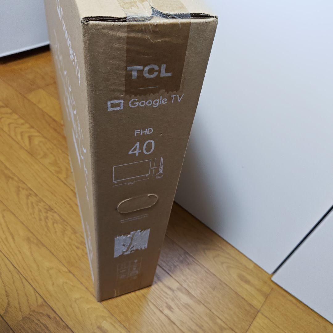 【新品未開封】TCL 40型 スマート液晶テレビ 40S5400 ネット動画対応