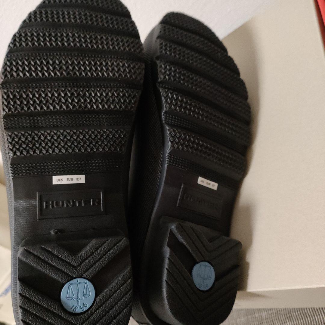アツコ　HUNTER 新品☆ブラック ショートブーツ