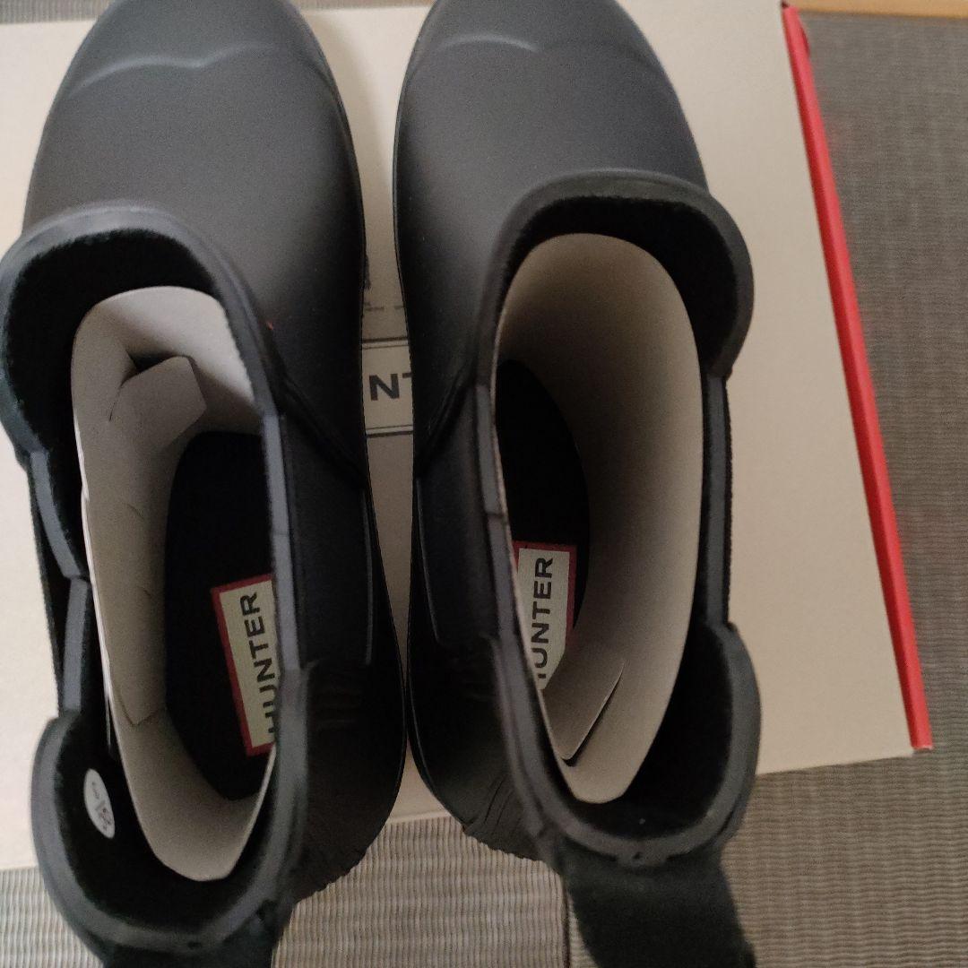 アツコ　HUNTER 新品☆ブラック ショートブーツ