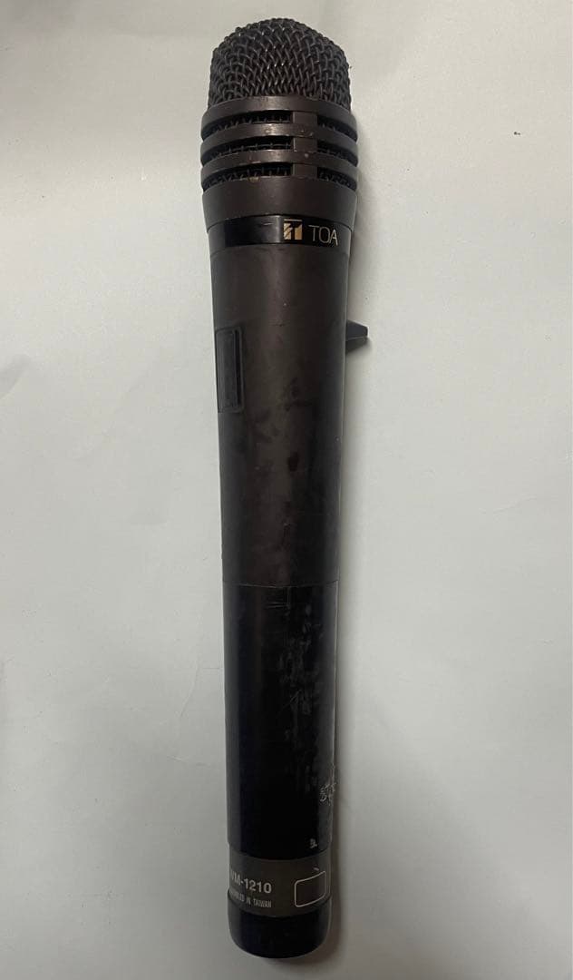 【動作確認済】TOA ワイヤレスマイク WM-1210 2本セット