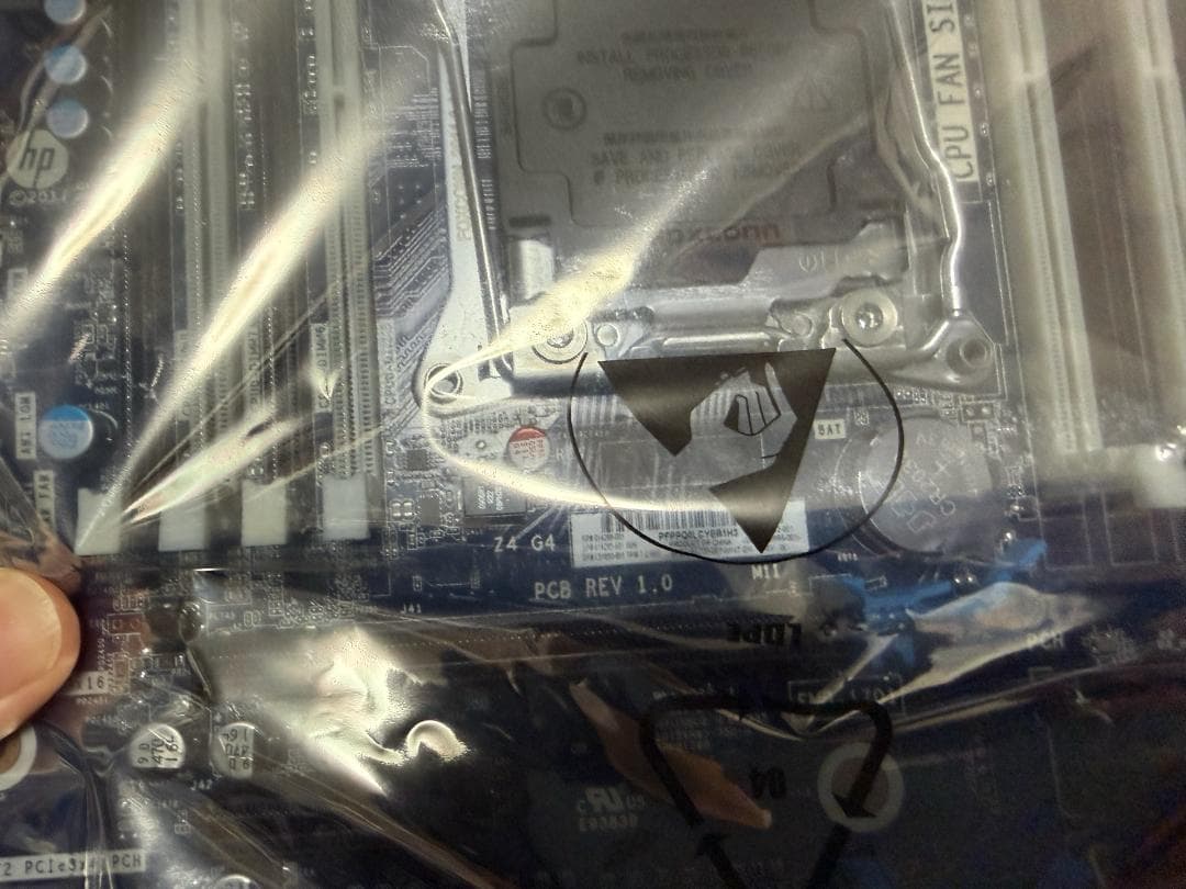 hp Z4 G4 Workstation マザーボード 未使用に近い