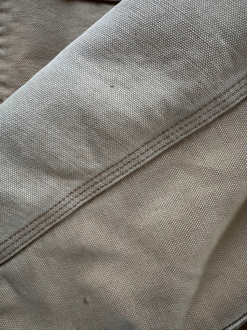 Carhartt ベージュ ダック生地 カバーオール