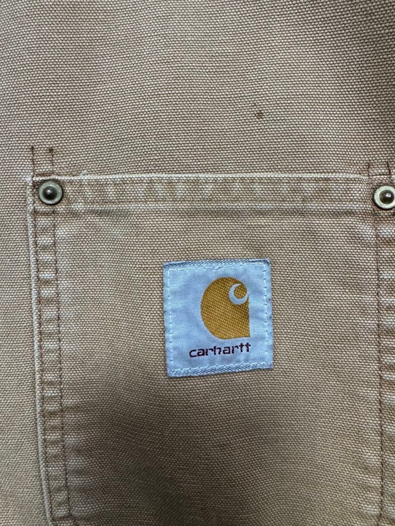 Carhartt ベージュ ダック生地 カバーオール