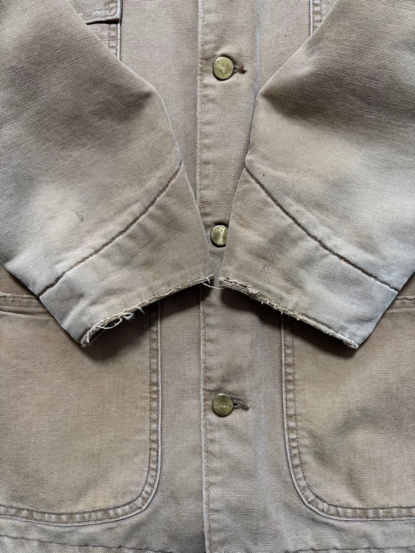 Carhartt ベージュ ダック生地 カバーオール