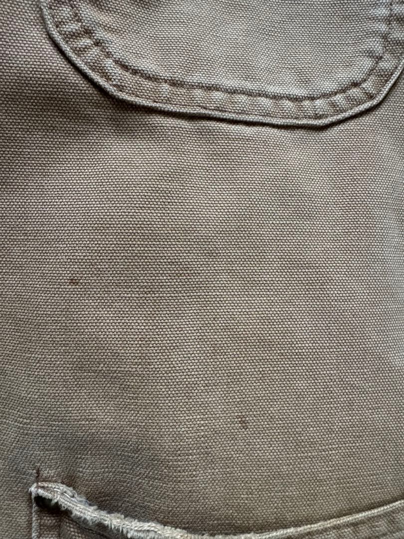 Carhartt ベージュ ダック生地 カバーオール