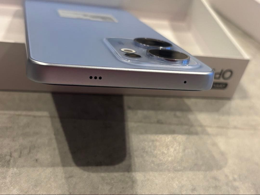 M　OPPO Reno13 A アイスブルー OPG05 SIMフリー