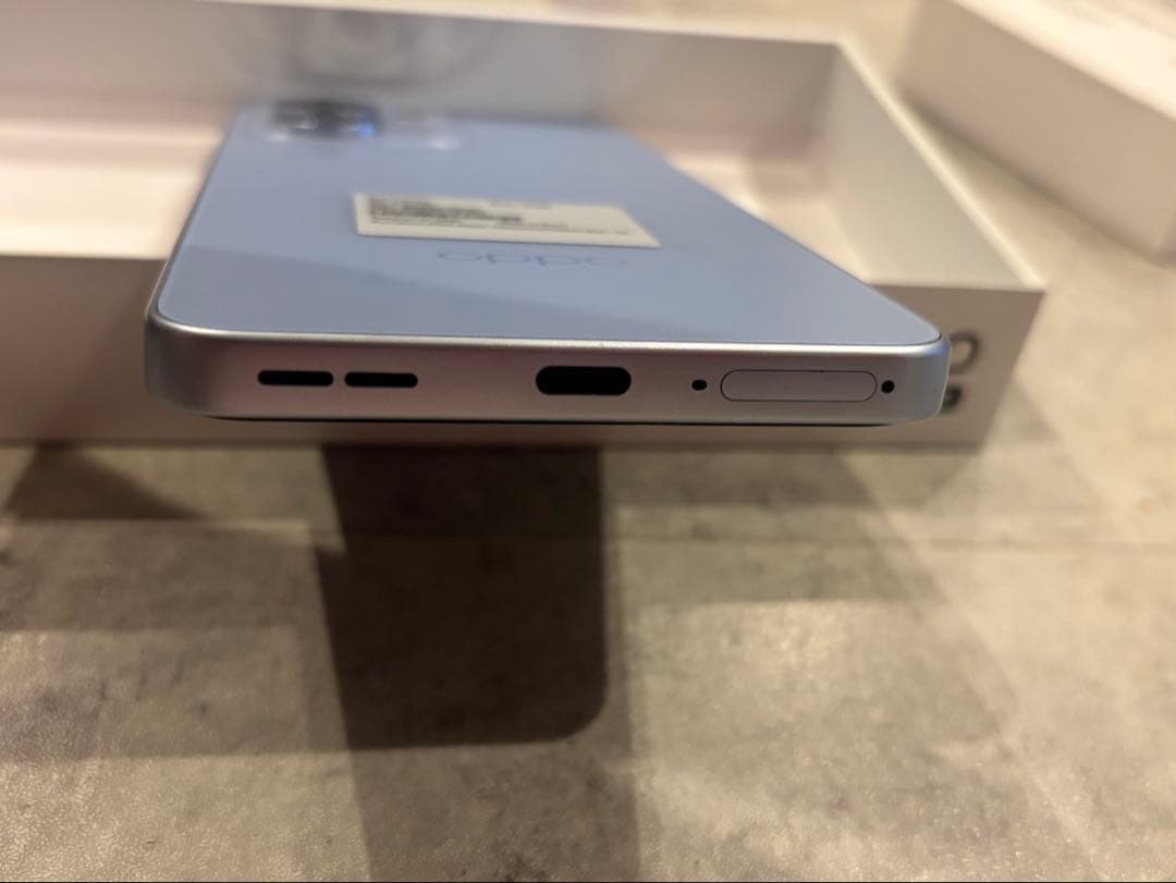 M　OPPO Reno13 A アイスブルー OPG05 SIMフリー