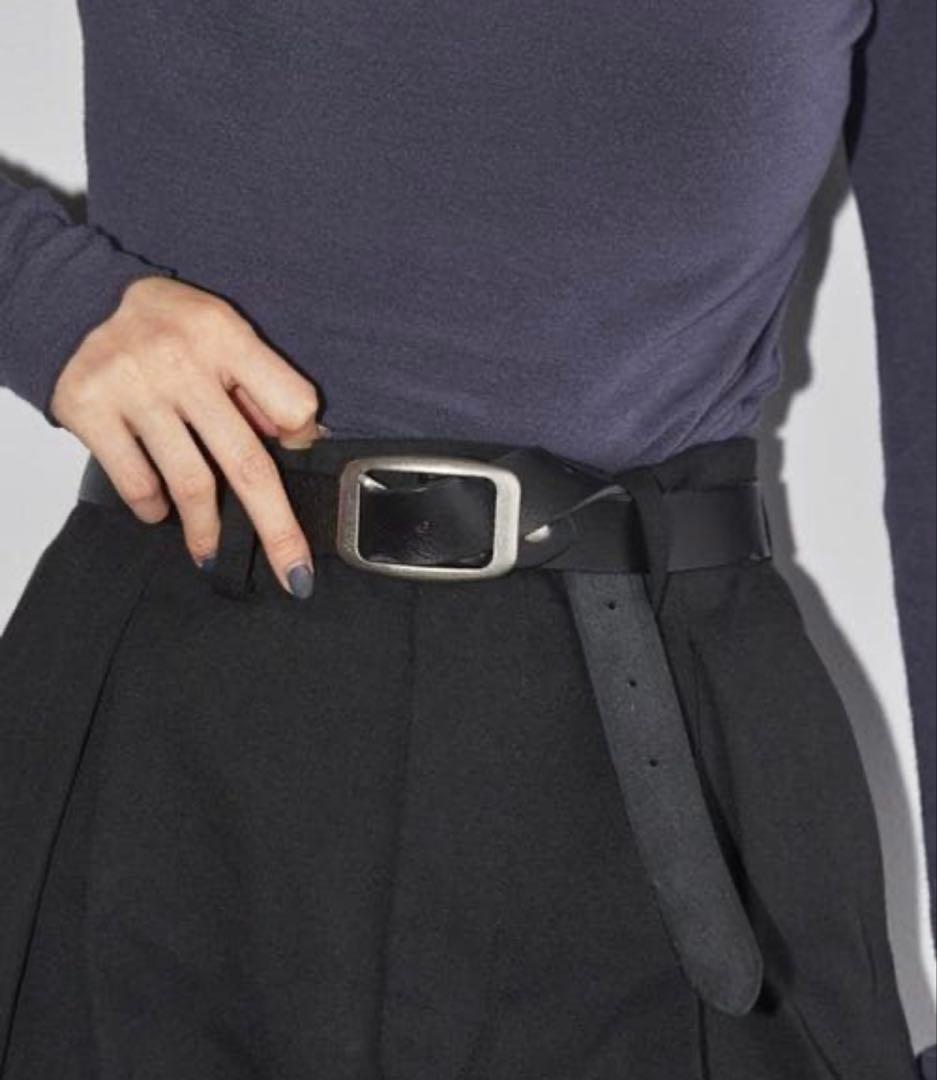 トゥデイフル Vintage Leather Belt レザーベルト