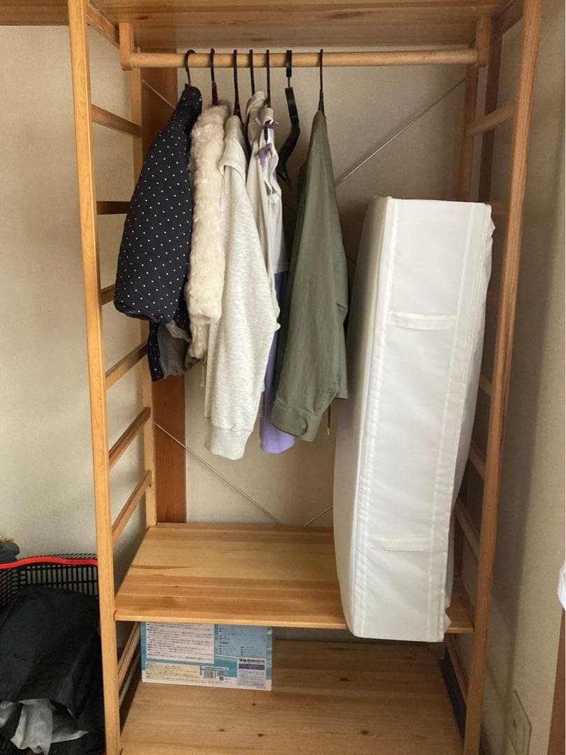 【引き取り限定】無印良品　パイン材ユニットシェルフ