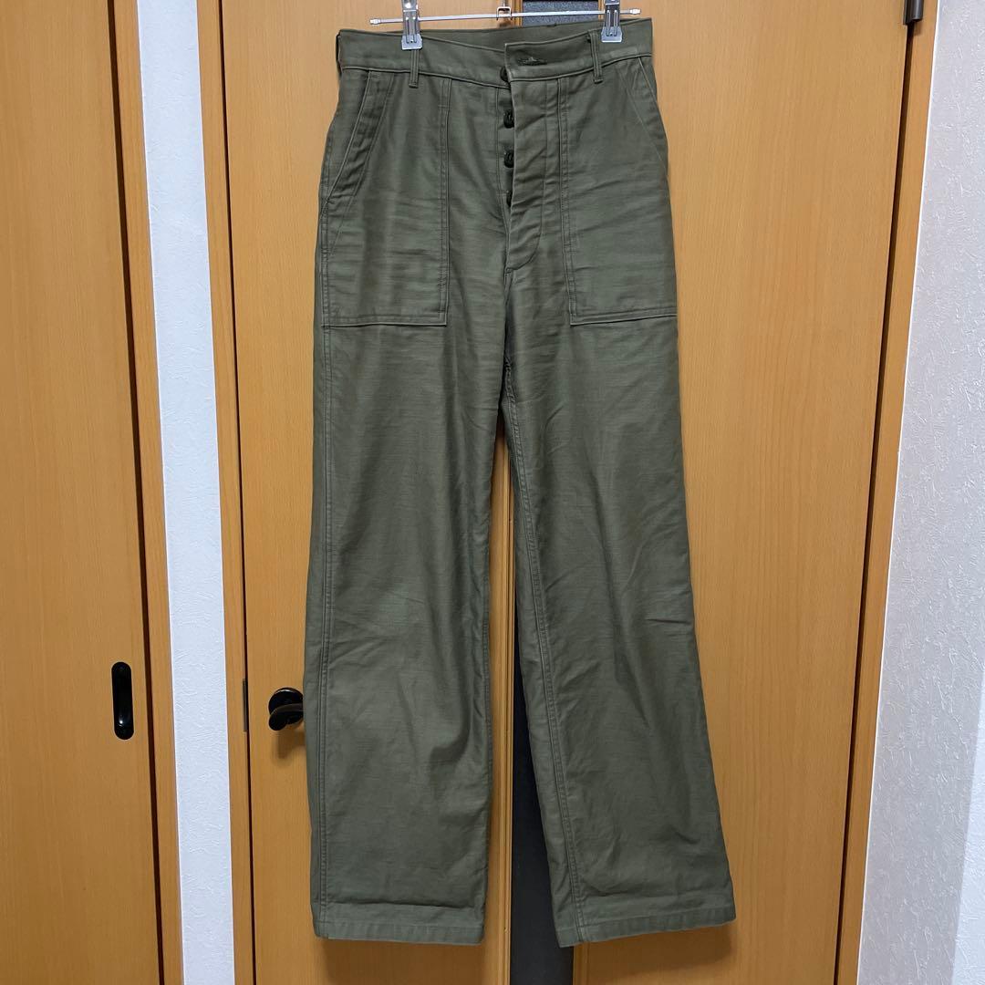 HYKE(ハイク) BACK SATIN BAKER PANTS
