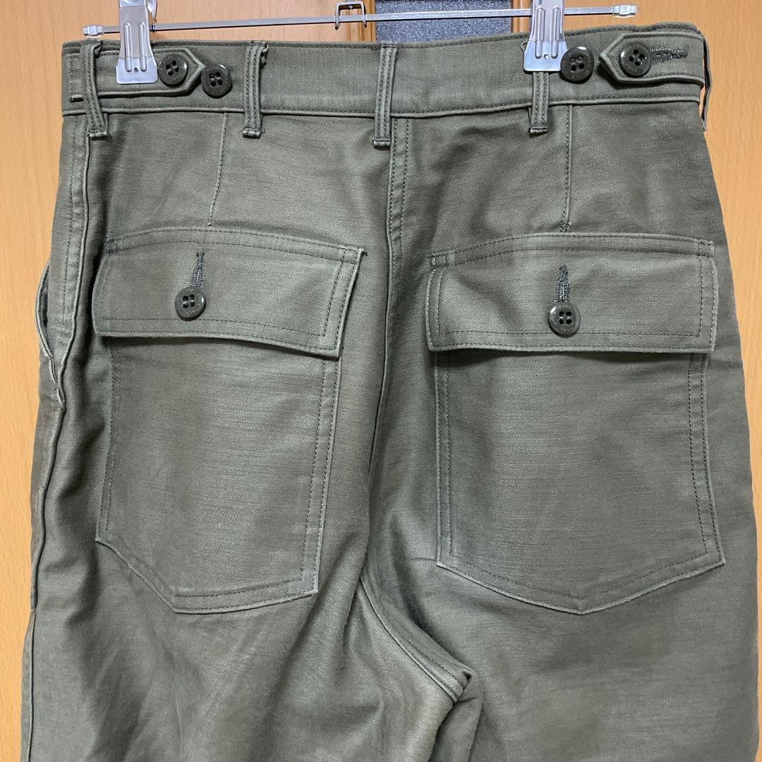 HYKE(ハイク) BACK SATIN BAKER PANTS