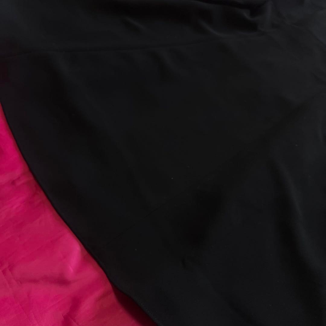 【美品】kate spade ビジュー襟ワンピース ブラック 白襟 S 0