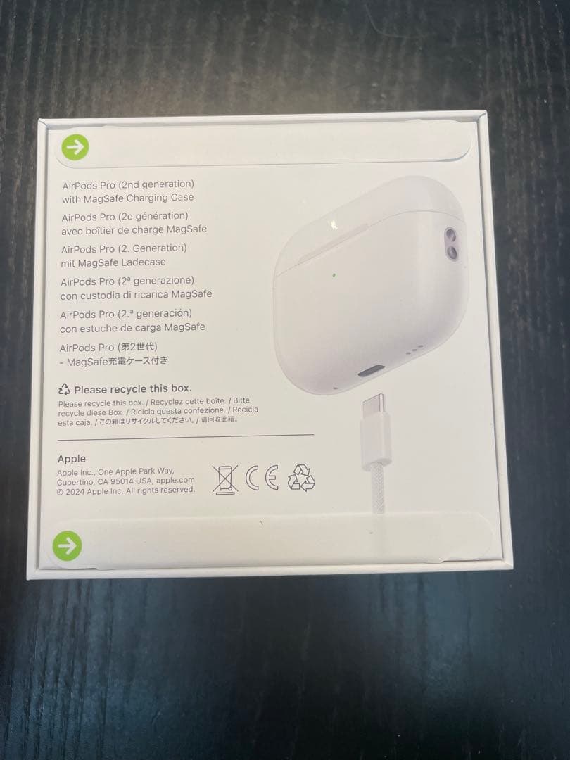 【新品未使用】AirPods Pro (第2世代) 本体