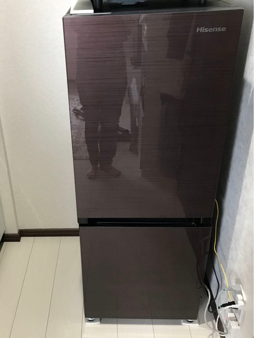 ハイセンス　パーソナル冷凍冷蔵庫HR-G1501 1人暮らし2人暮らし　新生活