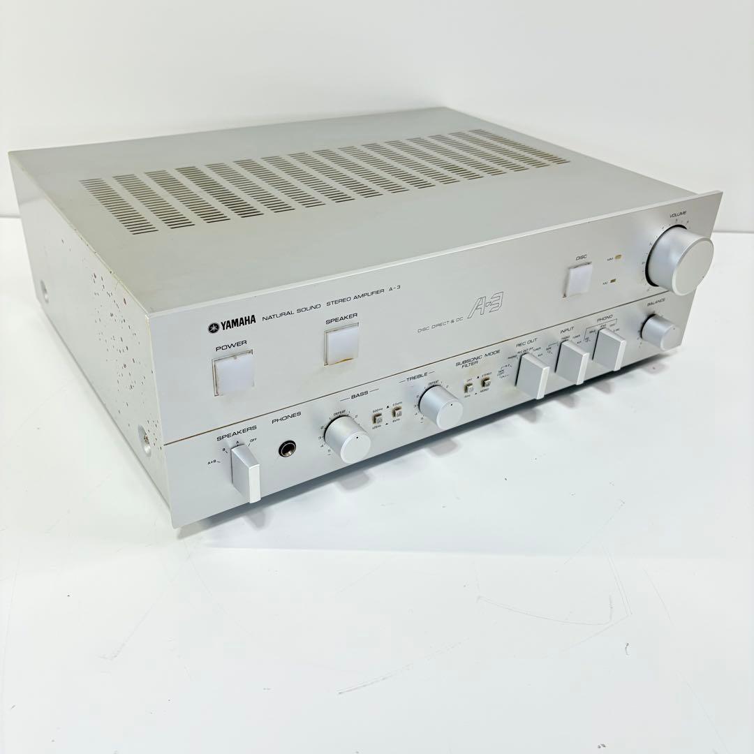 【完動品】 YAMAHA ヤマハ プリメインアンプ A-3 アンプ(2120)
