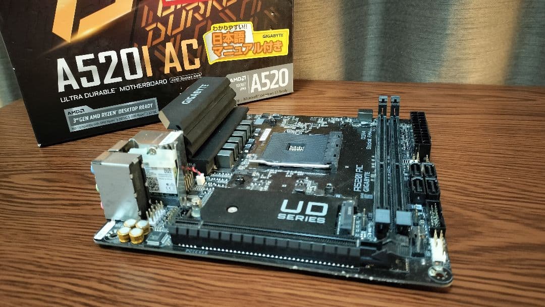 GIGABYTE A520I AC マザーボード mini ITX