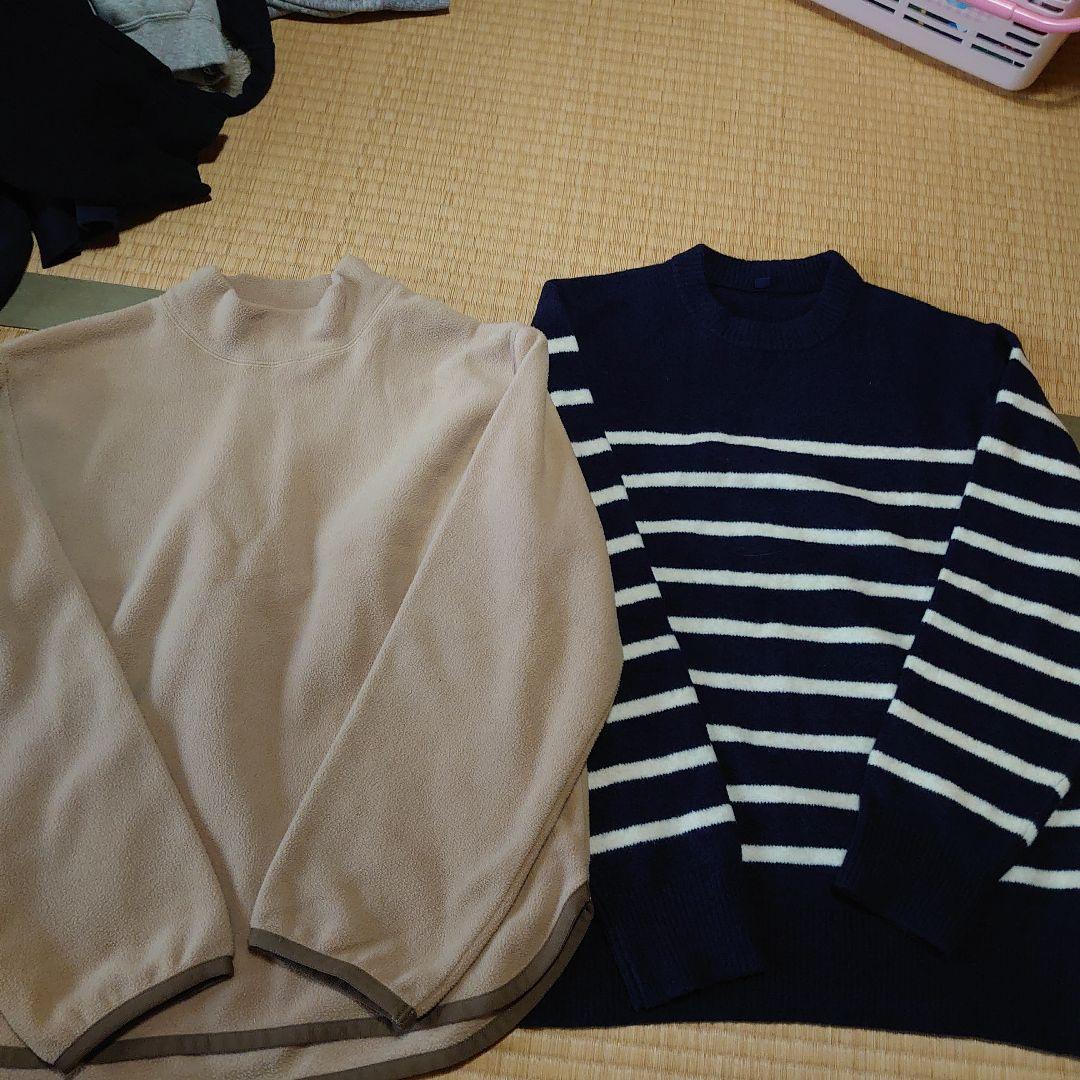 ユニクロ　男の子　まとめ売り　冬物　160 12枚