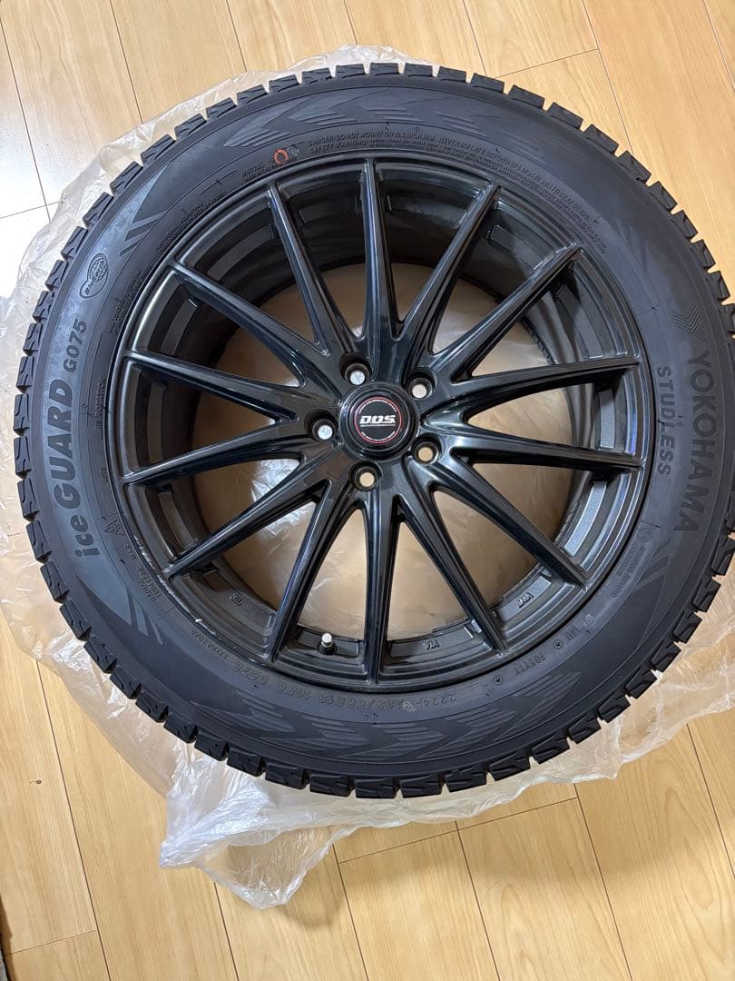 YOKOHAMA iceGUARD GO75 19インチタイヤホイール4本セット