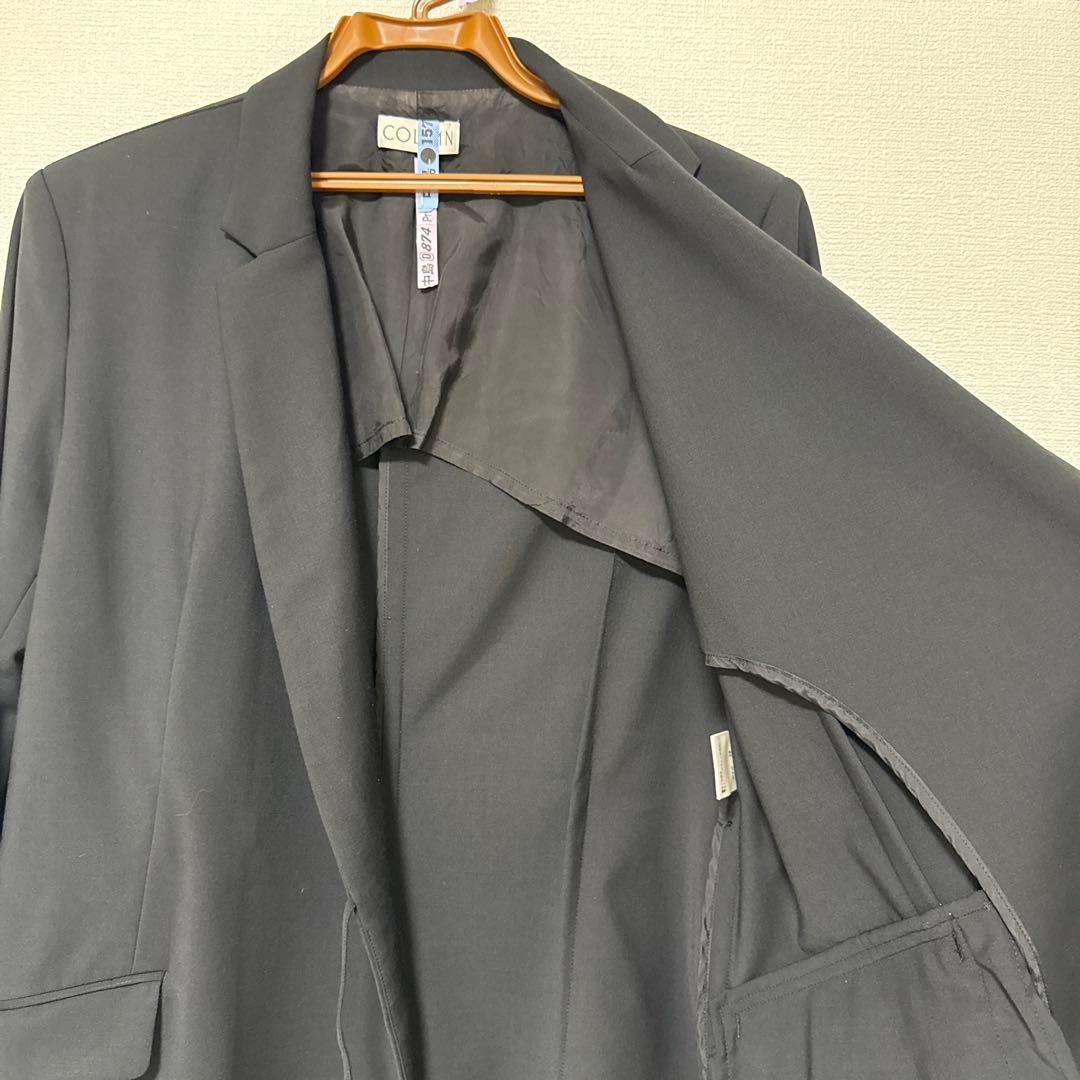 【滝沢眞規子さん着用】COLUMN テーラードカシュクールジャケット 【38】
