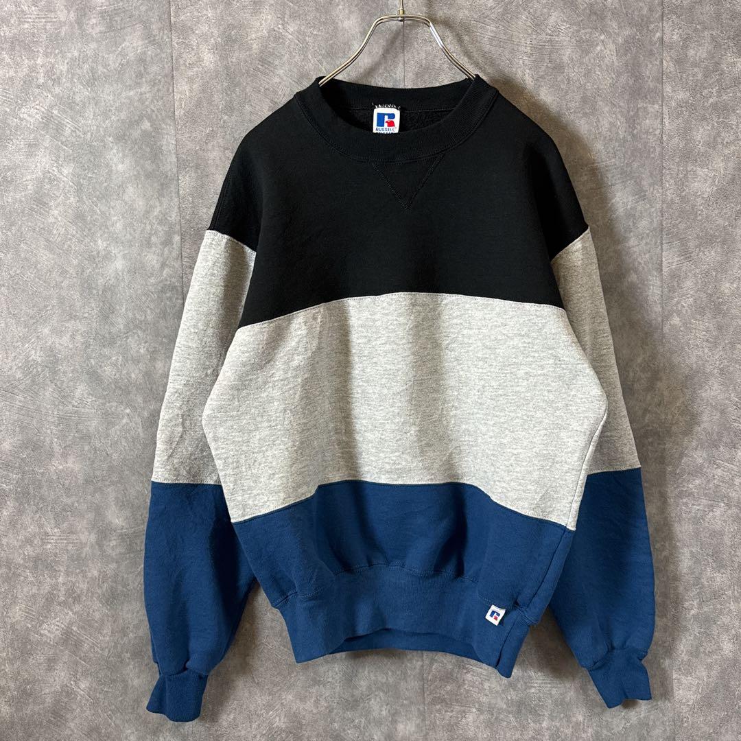 t*m様 90s USA製 ラッセルアスレチック スウェット M マルチカラー