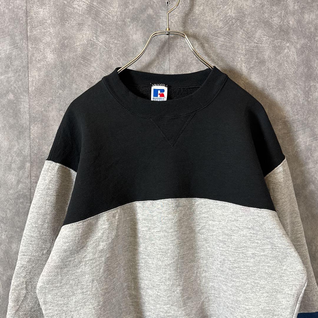 t*m様 90s USA製 ラッセルアスレチック スウェット M マルチカラー