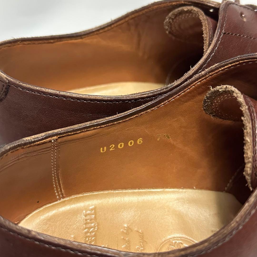 美品☆定価6万円☆ユニオンインペリアル☆革靴☆ブラウン☆U2006☆181