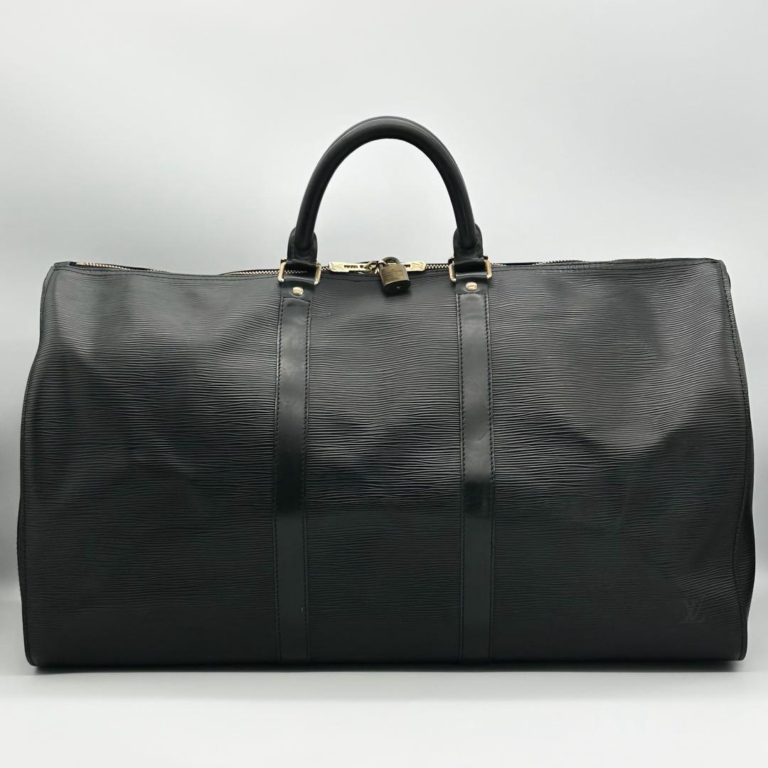 【極上美品】ルイヴィトン キーポル 50 エピ ブラック ボストンバッグ