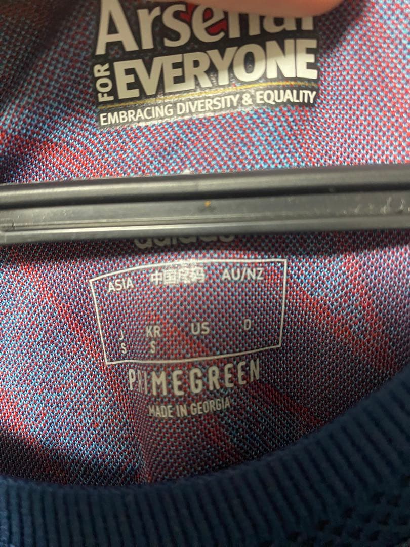 アーセナル　オーセンティック　ユニフォーム　正規品